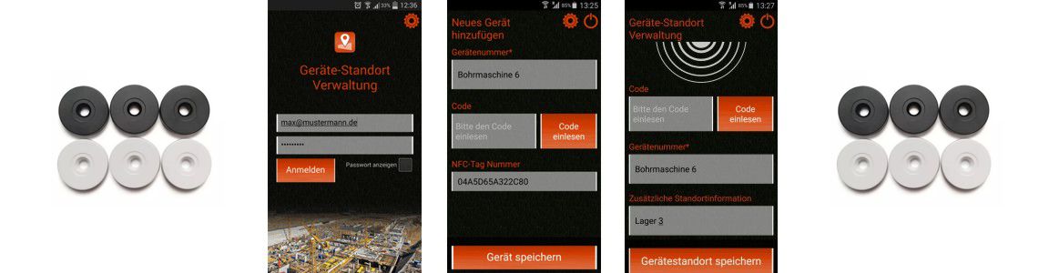 manuelle Inventarerfassung mit Smartphone App