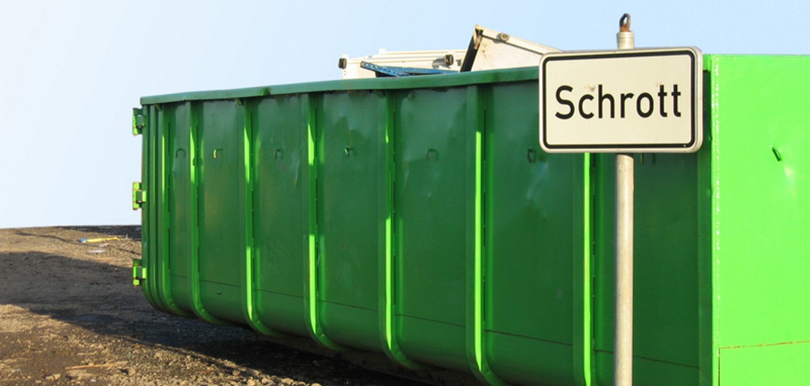 GPS Ortung und Containerortung für Schrottcontainer, Container-LKW und Containerfahrzeuge