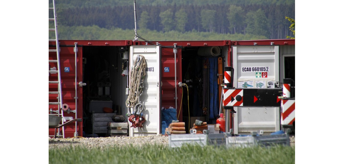 GPS-Ortung und Überwachung für Werkzeug-Container auf Baustellen