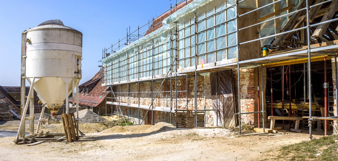 GPS Ortung und Containerortung für Zementsilo und Silo-Container auf Baustellen