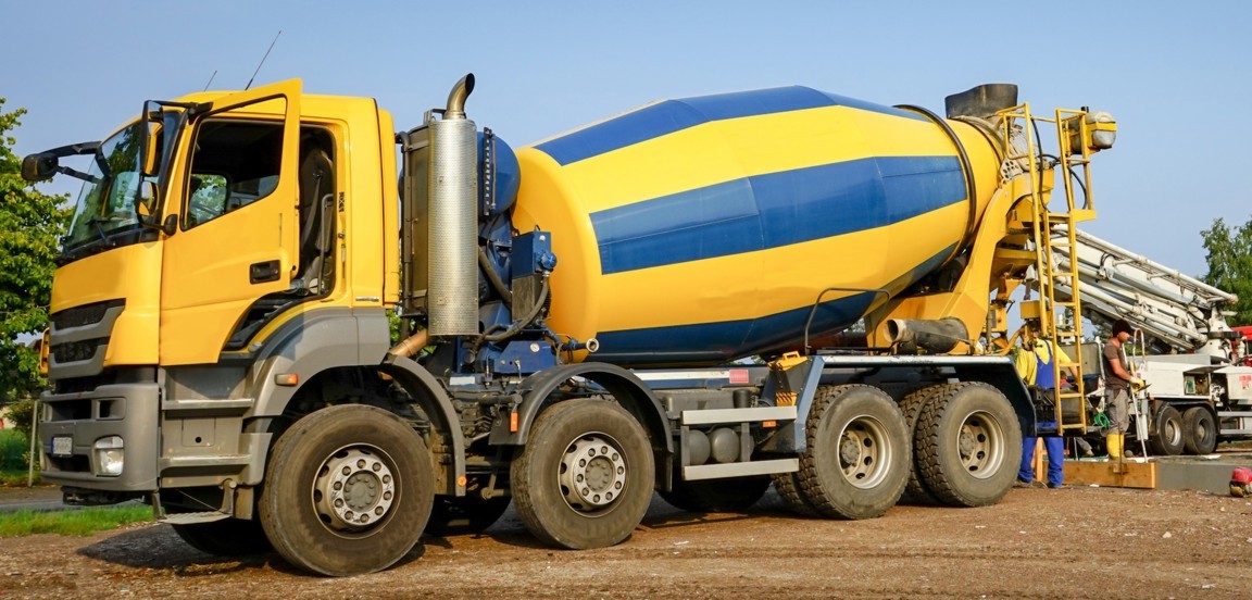 GPS Ortung für Betonmischer