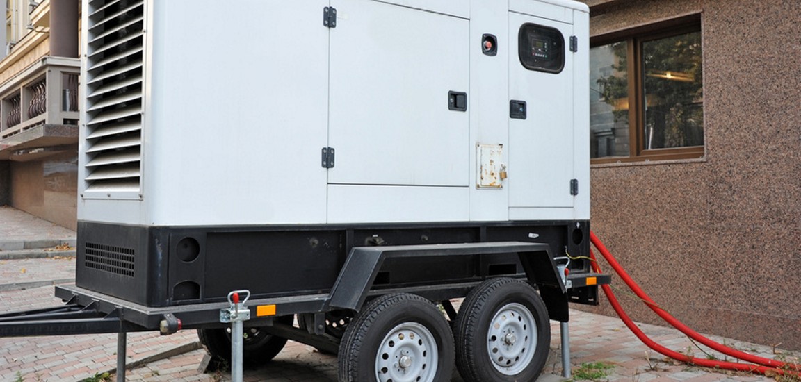 GPS Ortung für Strom Generator auf Baustelle