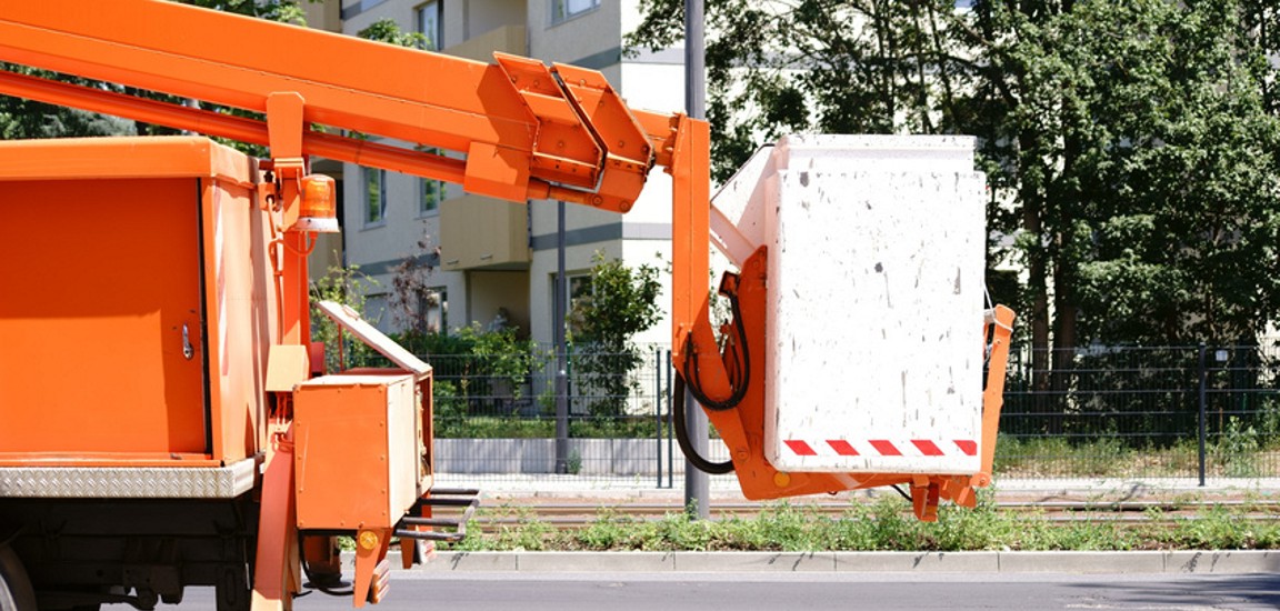 GPS Ortung für Hebebühne