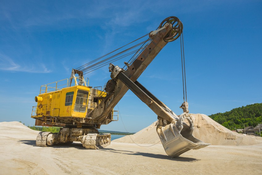 GPS Ortung für Zweiwege-Bagger